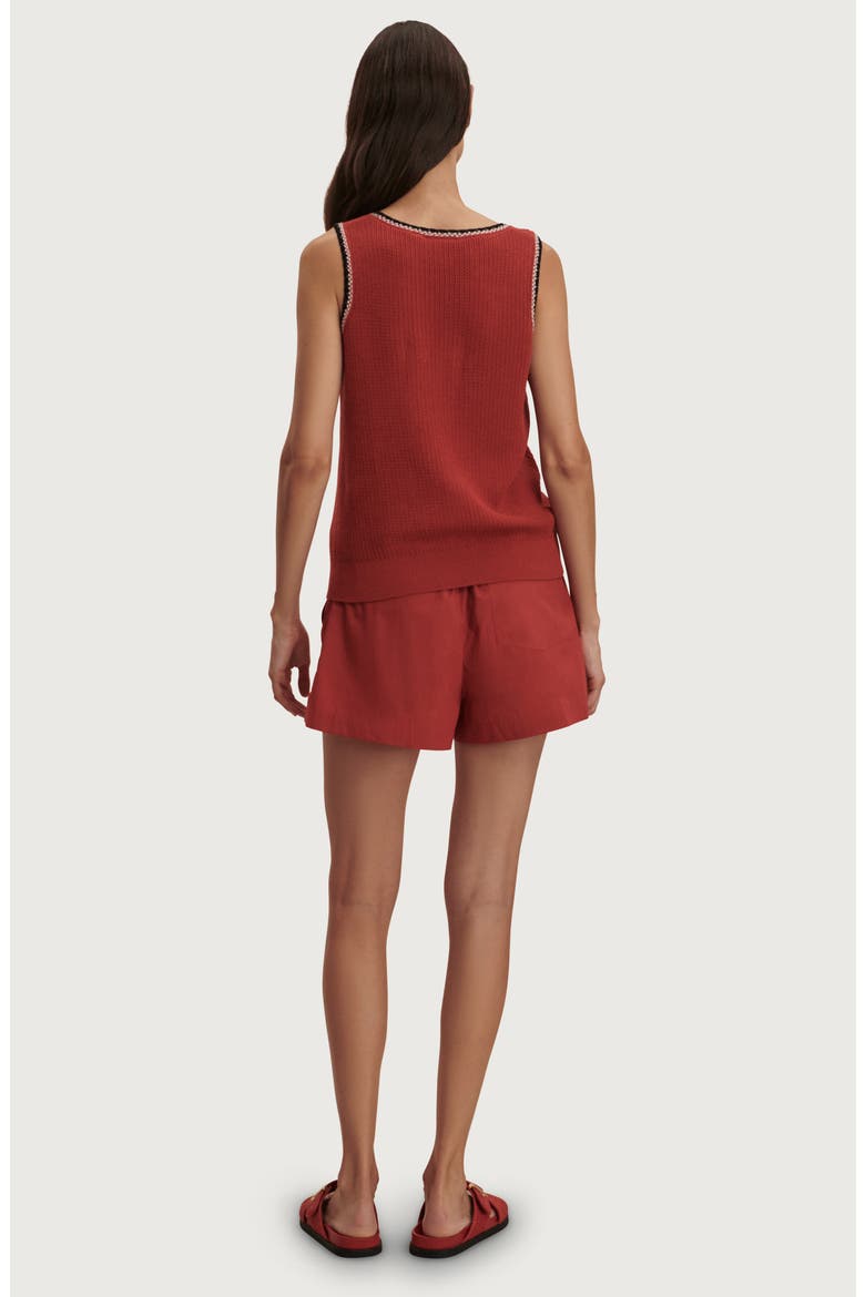 Higson Cotton Knit Tank, Alternate, color, BOSSA NOVA