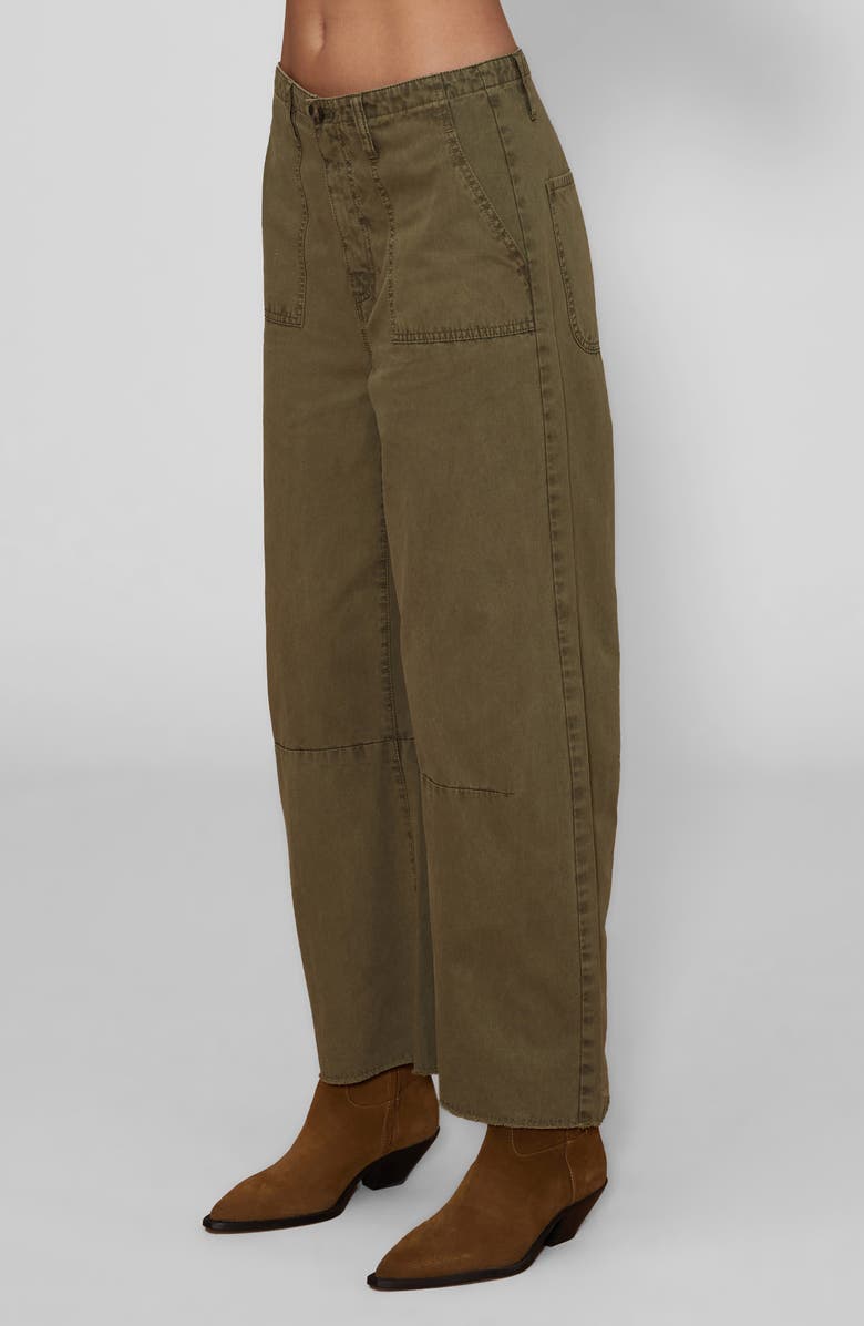 LE JEAN Utility Barrel Leg Pants, Alternate, color, 