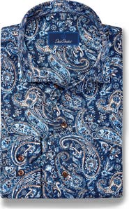 David Donahue Paisley Sport Shirt