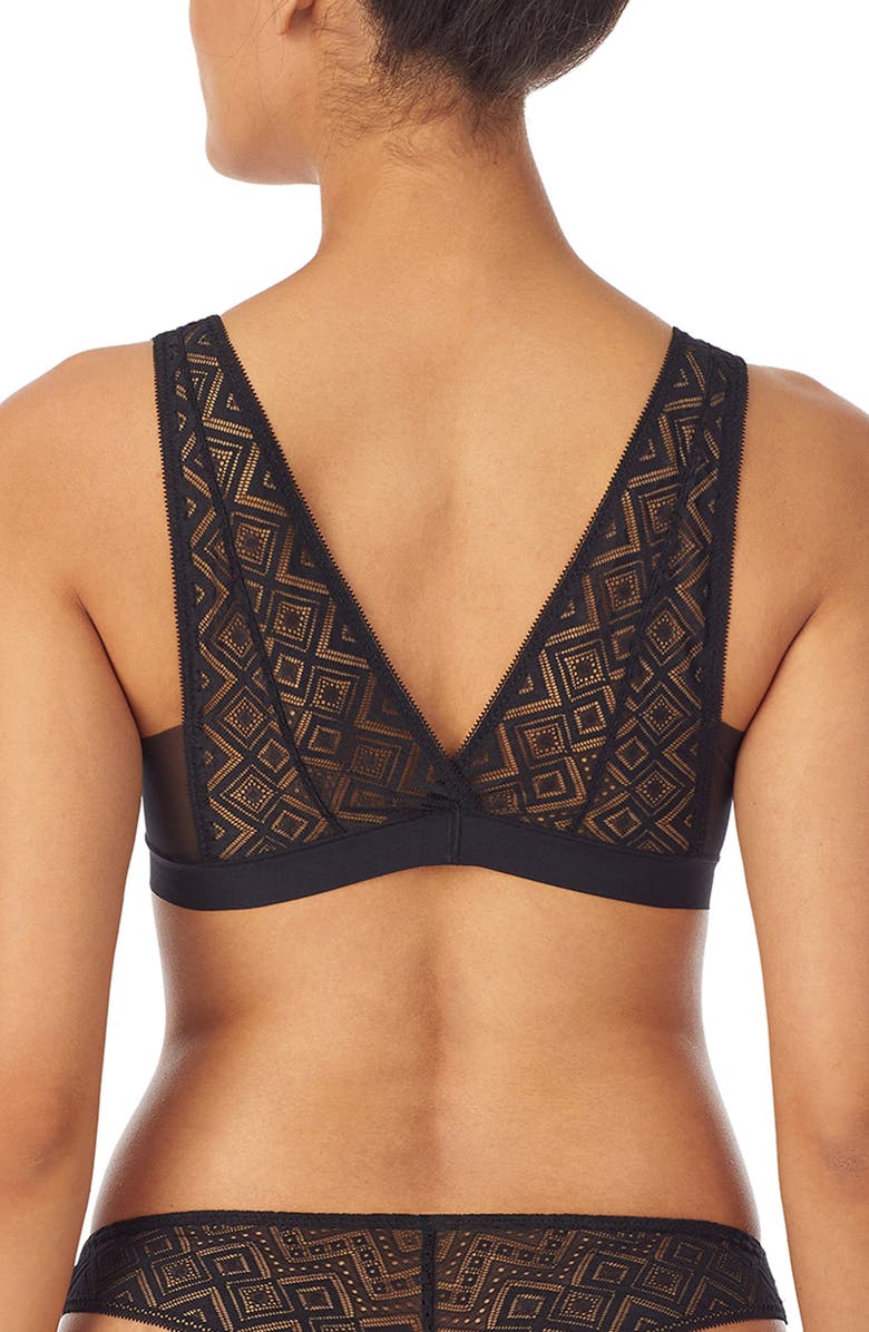 DKNY Pure Lace Bralette, Alternate, color,