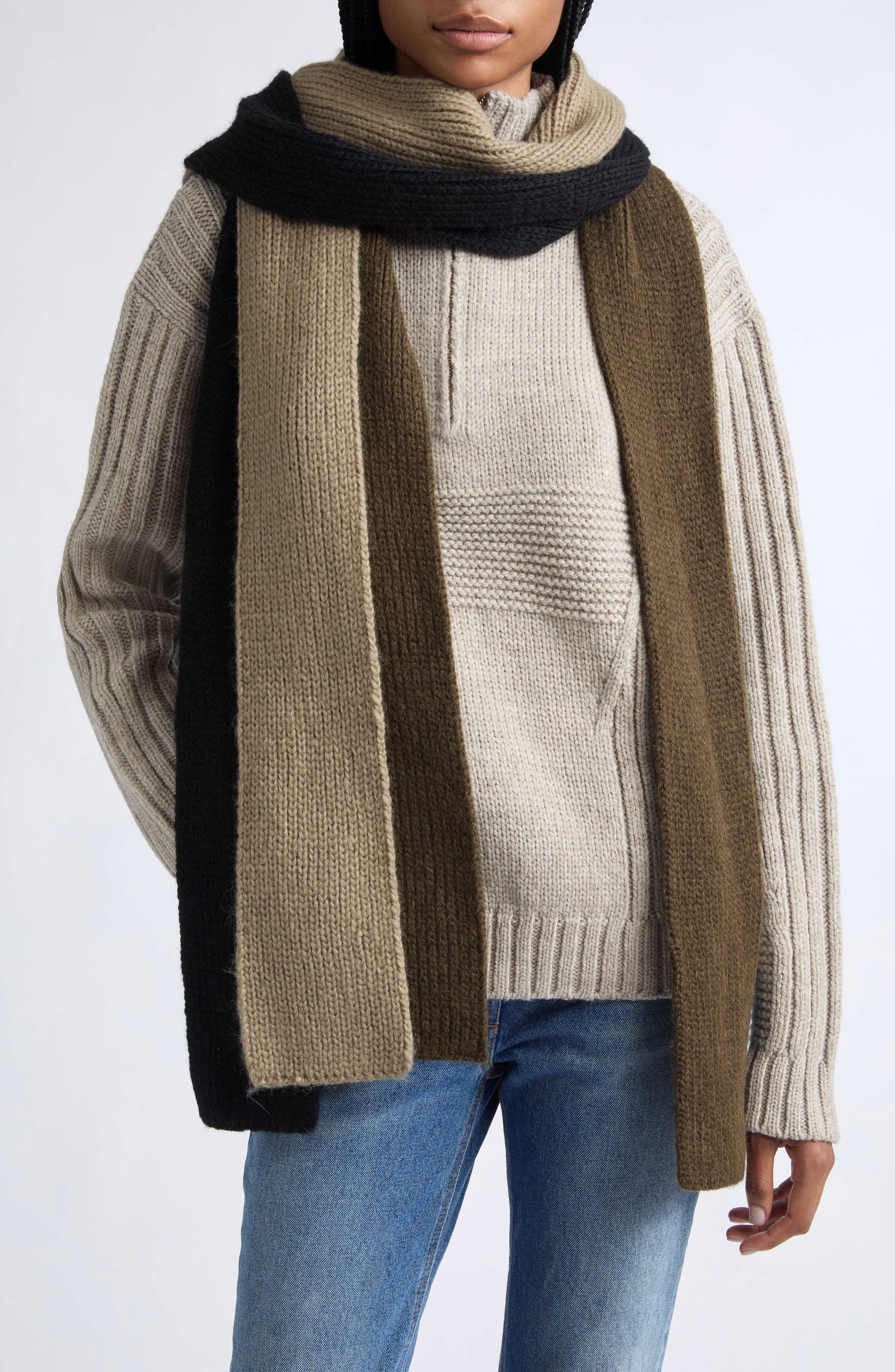 selected KHAKI TAUPE BLACK