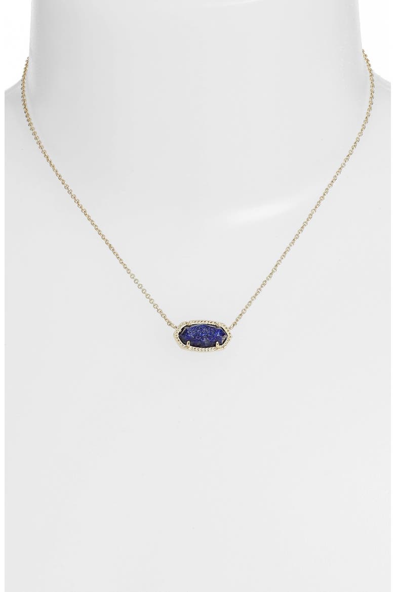 'Elisa' Pendant Necklace, Alternate, color, BLUE LAPIS/ GOLD