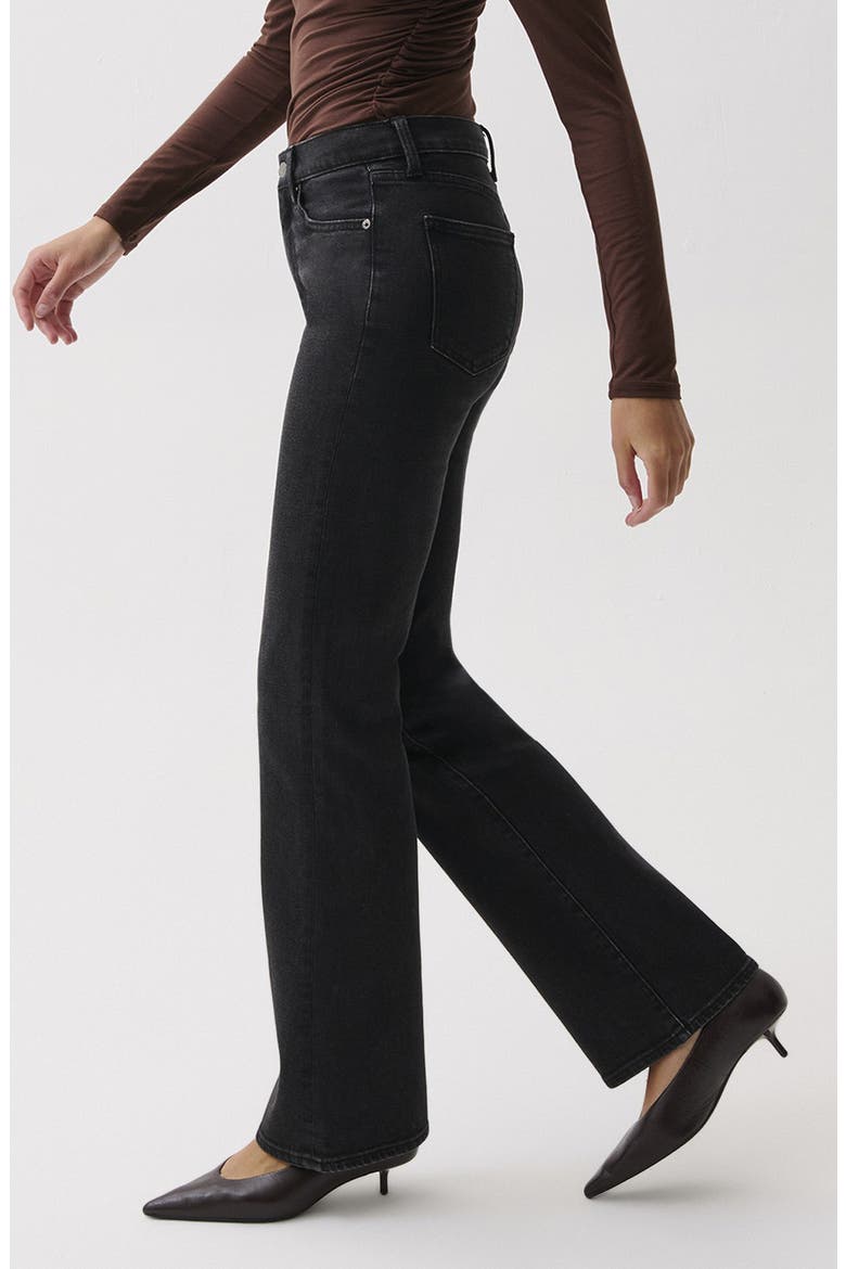Evie High Waist Bootcut Jeans, Alternate, color, JETSET