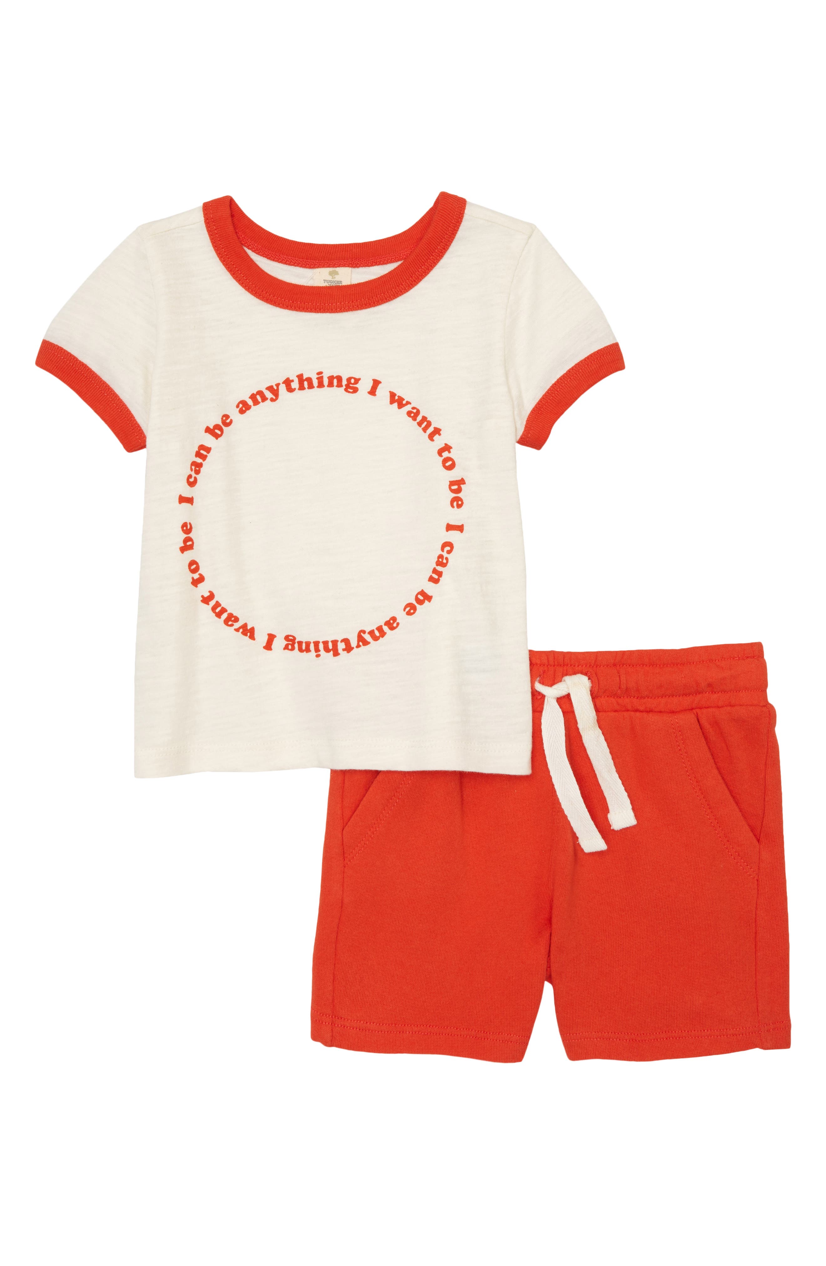 Tucker + Tate Ringer Graphic Tee & Shorts Set (Men) | Nordstromrack