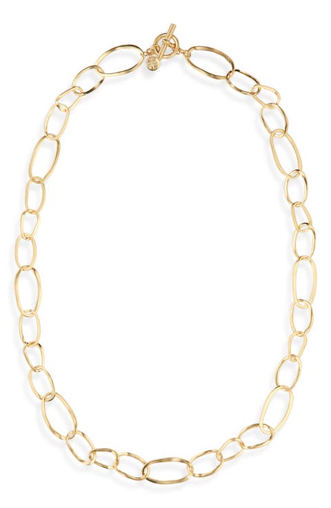 Freeform Long Necklace