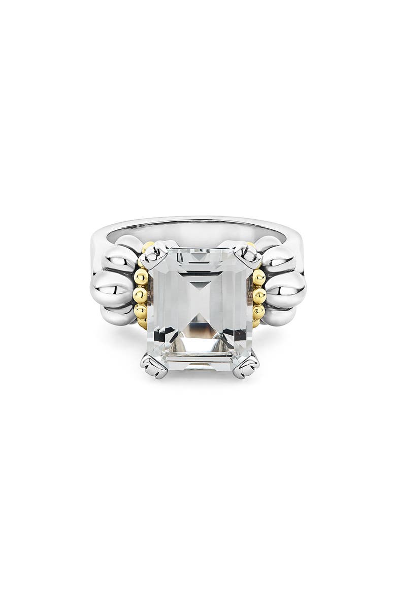 Glacier Cocktail Ring, Alternate, color, WHITE TOPAZ