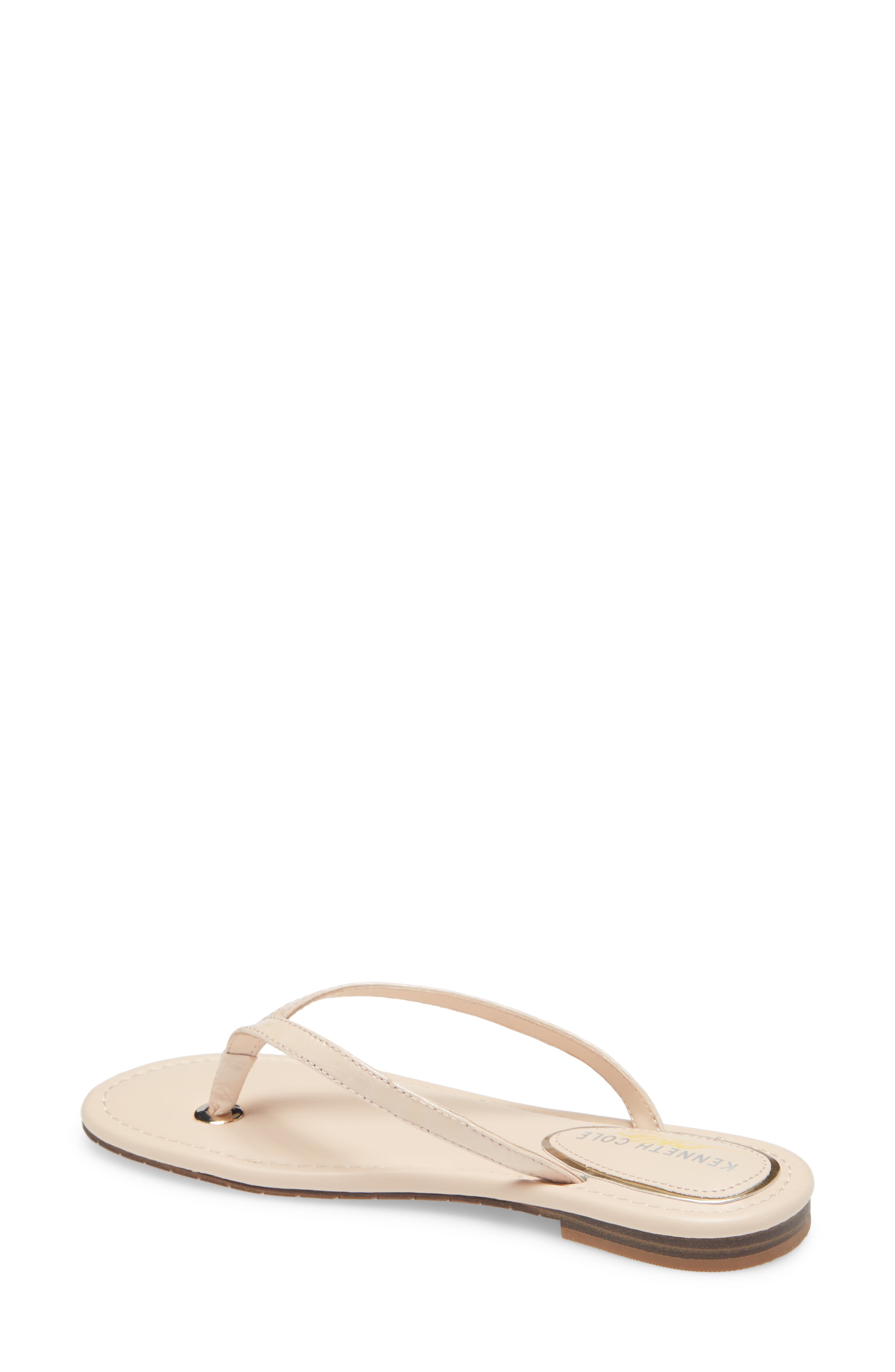 Mello Flip Flop, Alternate, color, GINGER PATENT LEATHER