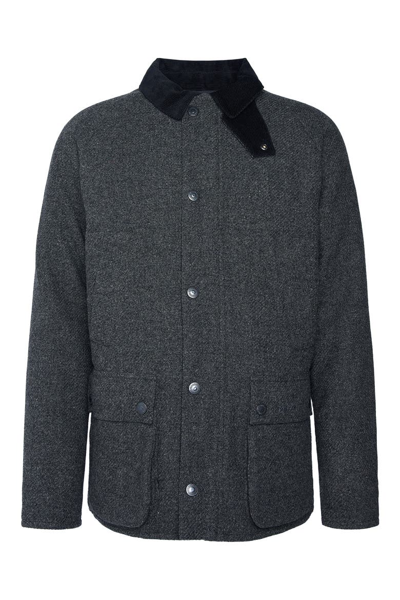 Bedale Wool Jacket, Alternate, color, CHARCOAL