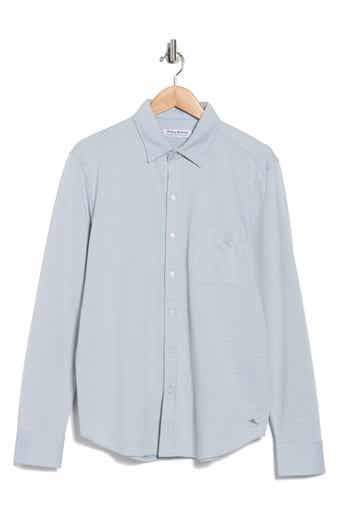 San Lucio Pico Supima® Cotton Blend Button-Up Shirt