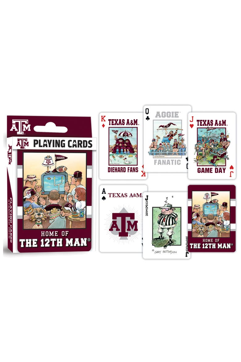 Texas A&M Aggies Fan Deck Playing Cards, Alternate, color, Multicolor