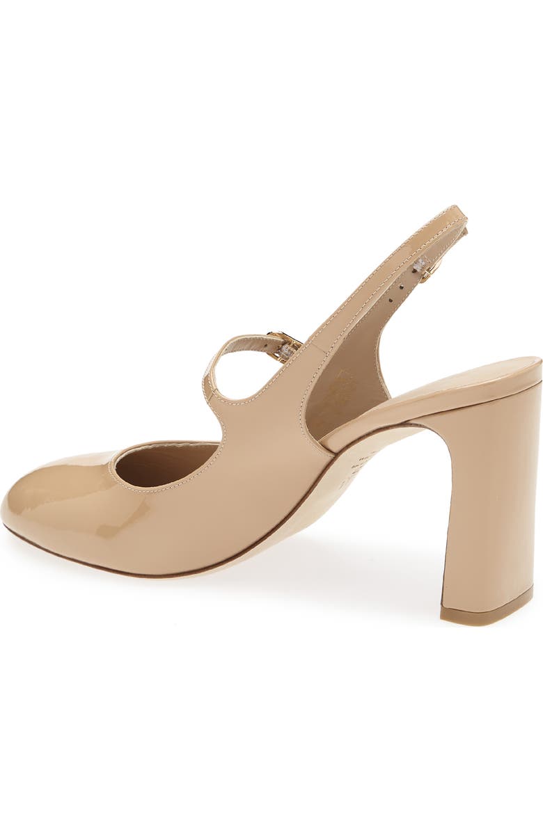 Stuart Weitzman Babette Mary Jane Slingback 85, Alternate, color, Adobe