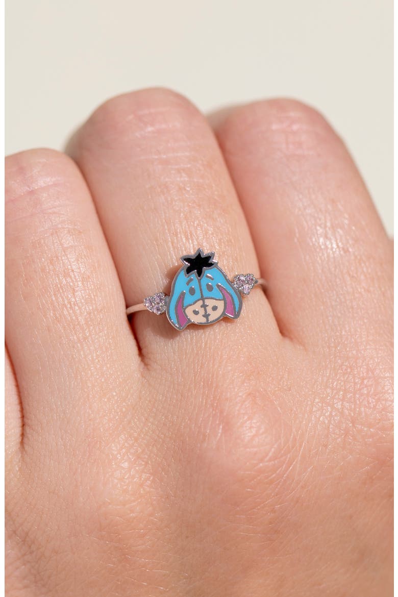 Disney Eeyore Ring, Alternate, color, SILVER