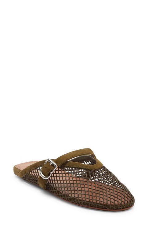 Mesh Mary Jane Mule