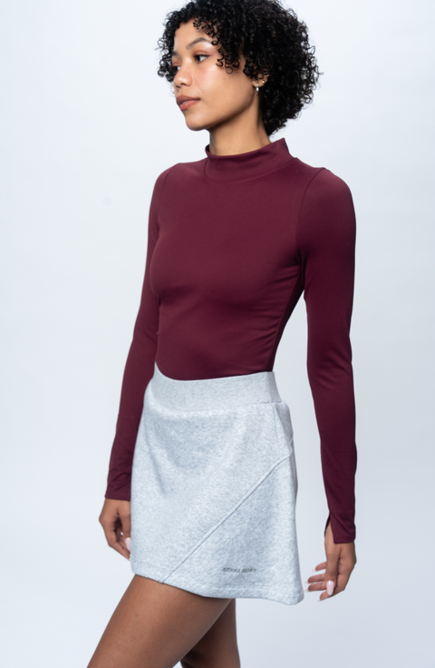 BrushTech Mock Neck Long Sleeve