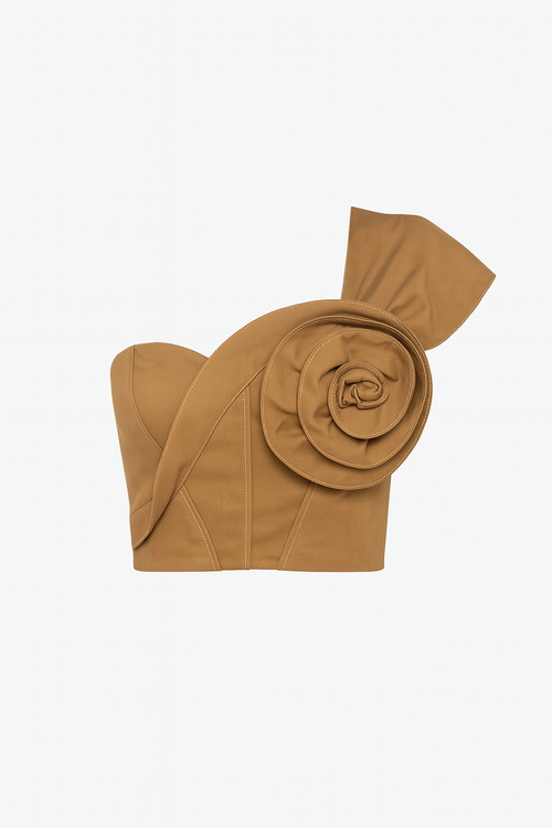 Jbq Blaire Top In Brown