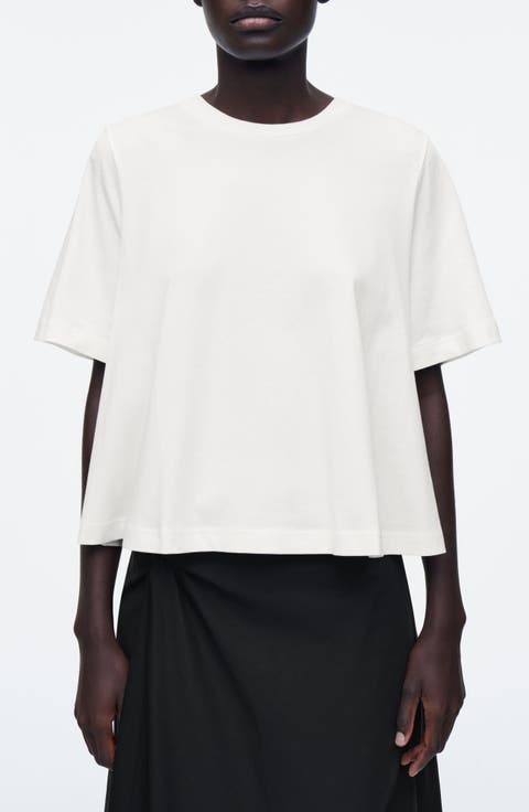 Relaxed Organic Cotton Trapeze T-Shirt