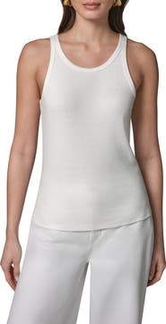 Donna Karan New York Rib Scoop Neck Tank