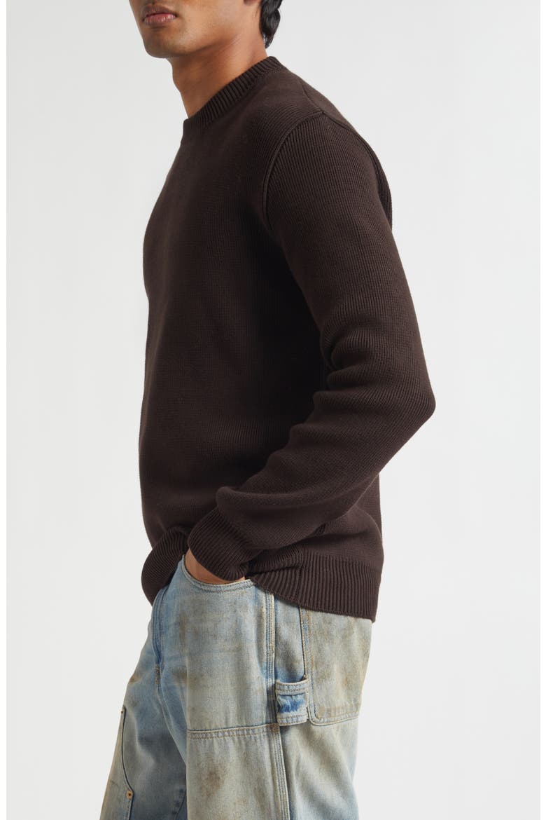 Journey Crewneck Sweater, Alternate, color, BLACK COFFEE