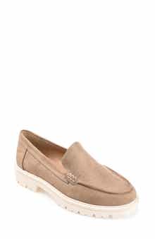 Journee Collection Ericka Lug Sole Platform Loafer - Wide Width