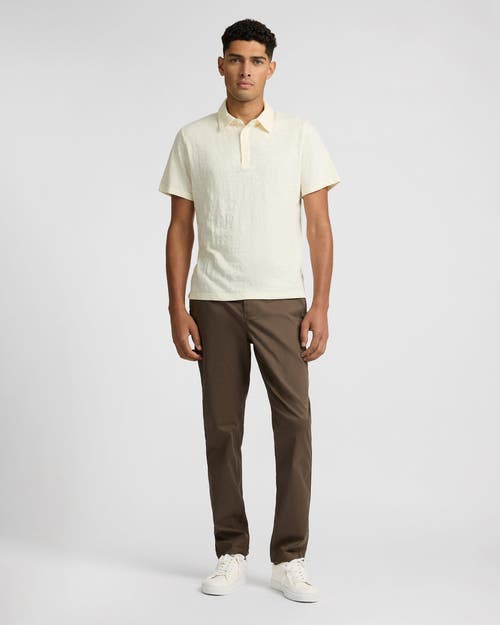Onia Heavyweight Slub Polo In White