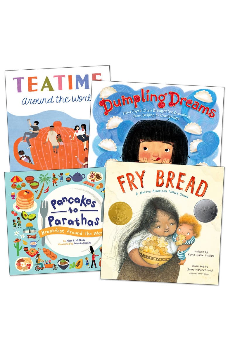 Kaplan Early Learning Company Explore Your World Multicultural Foods Books - Set of 4, Main, color, Multicolored