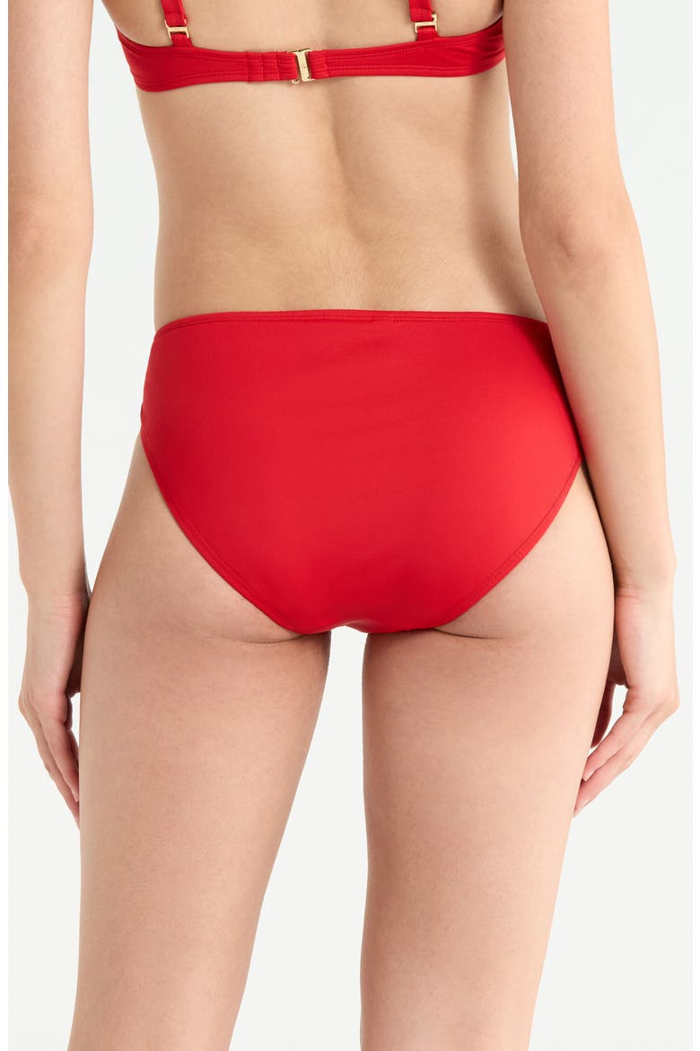 Ring Hipster Bikini Bottoms, Alternate, color, CRUISING RED