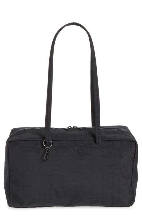 Medium Recycled Nylon Bowler Bag
