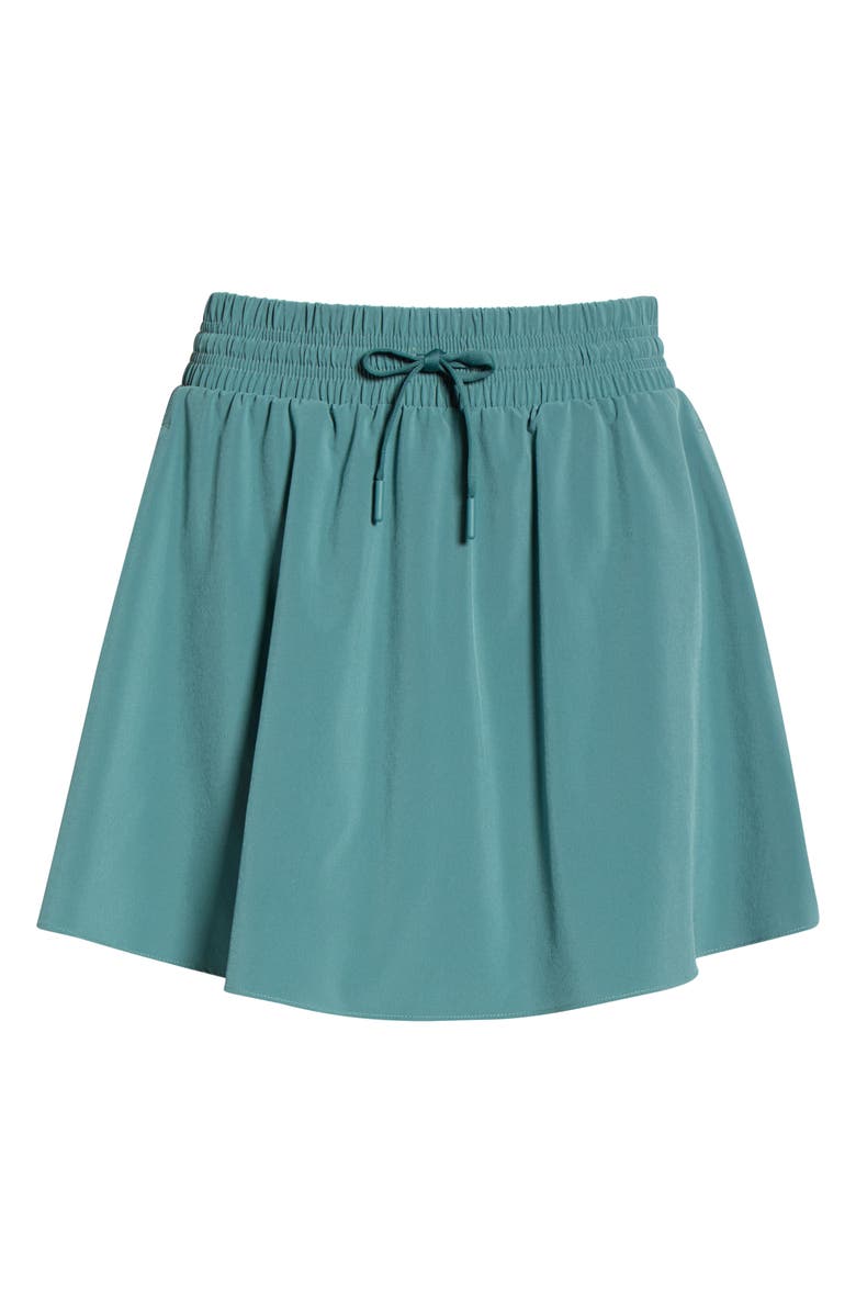Smartwool Active Stretch Woven Skirt, Main, color, Dusty Teal