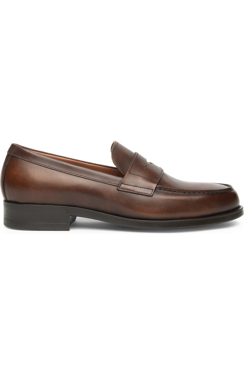 NeroGiardini Slip-On Penny Loafer, Alternate, color, Brown