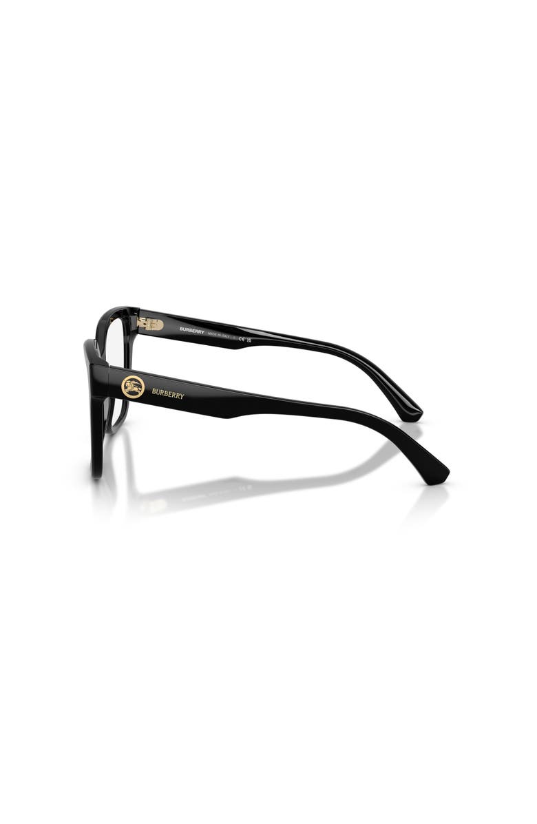 Burberry 53mm Square optical glasses, Alternate, color, Black