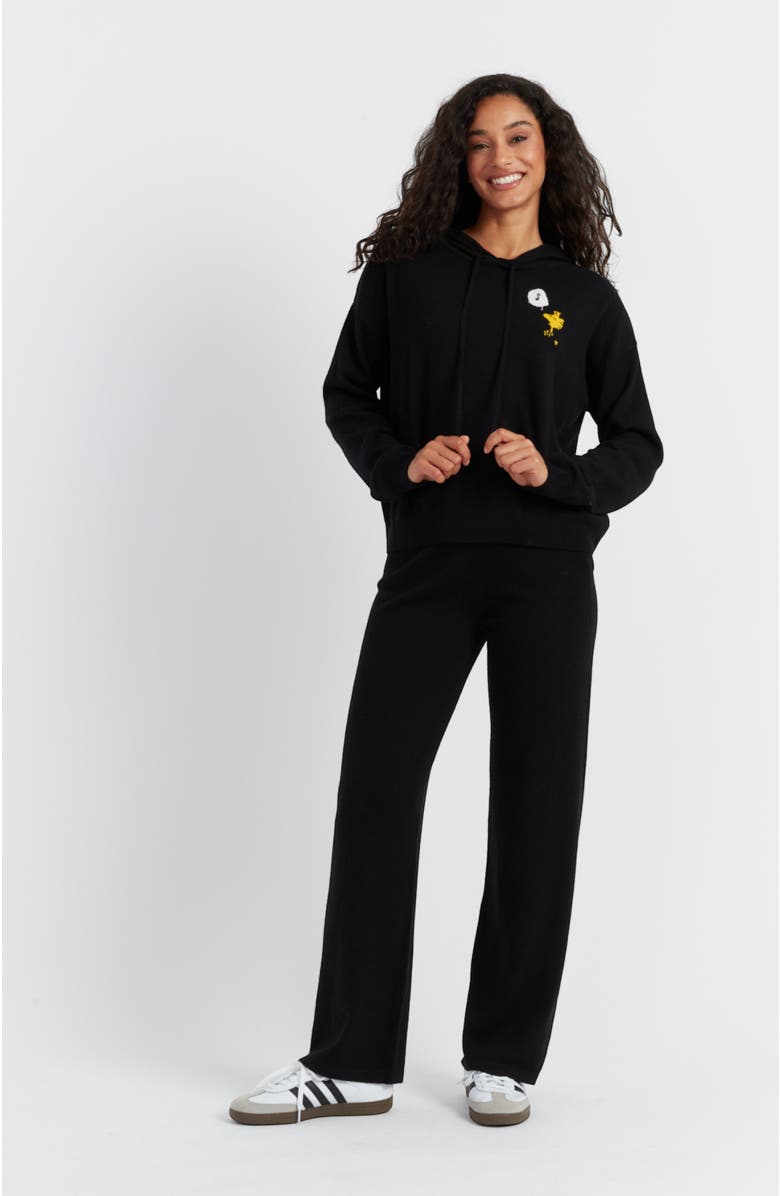 Chinti & Parker Snoopy Music Wool Cashmere Hoodie, Alternate, color, 