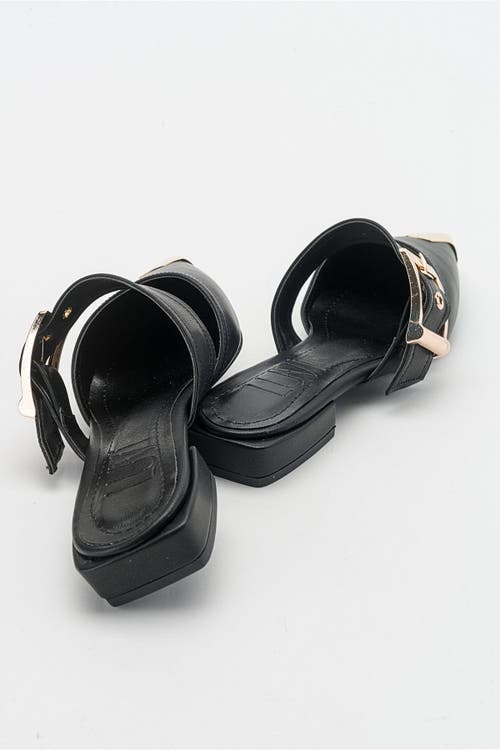 Prologue Shoes Jenni Buckled Slide In Black