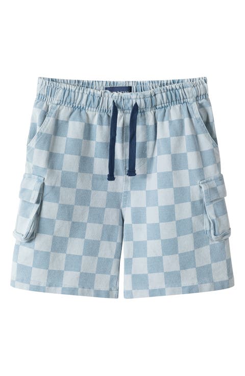 Kids' Drawstring Knit Denim Shorts (Toddler & Little Kid)