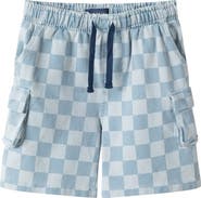Andy & Evan Kids' Drawstring Knit Denim Shorts