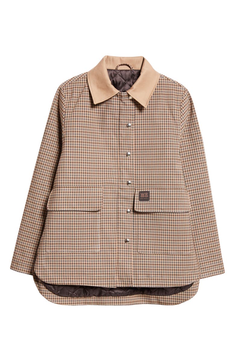 Wales Bonner Alto Check Chore Jacket, Alternate, color,