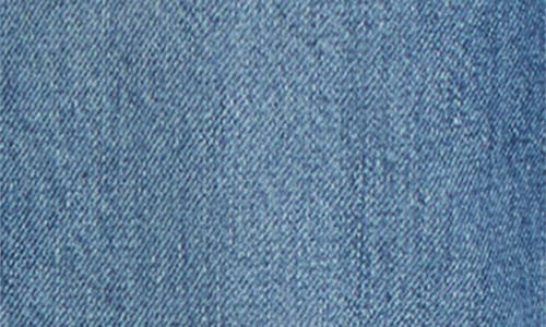 Reformation Val 90s Mid Rise Straight Jeans Maggiore Vented Let Down Hem In Blue