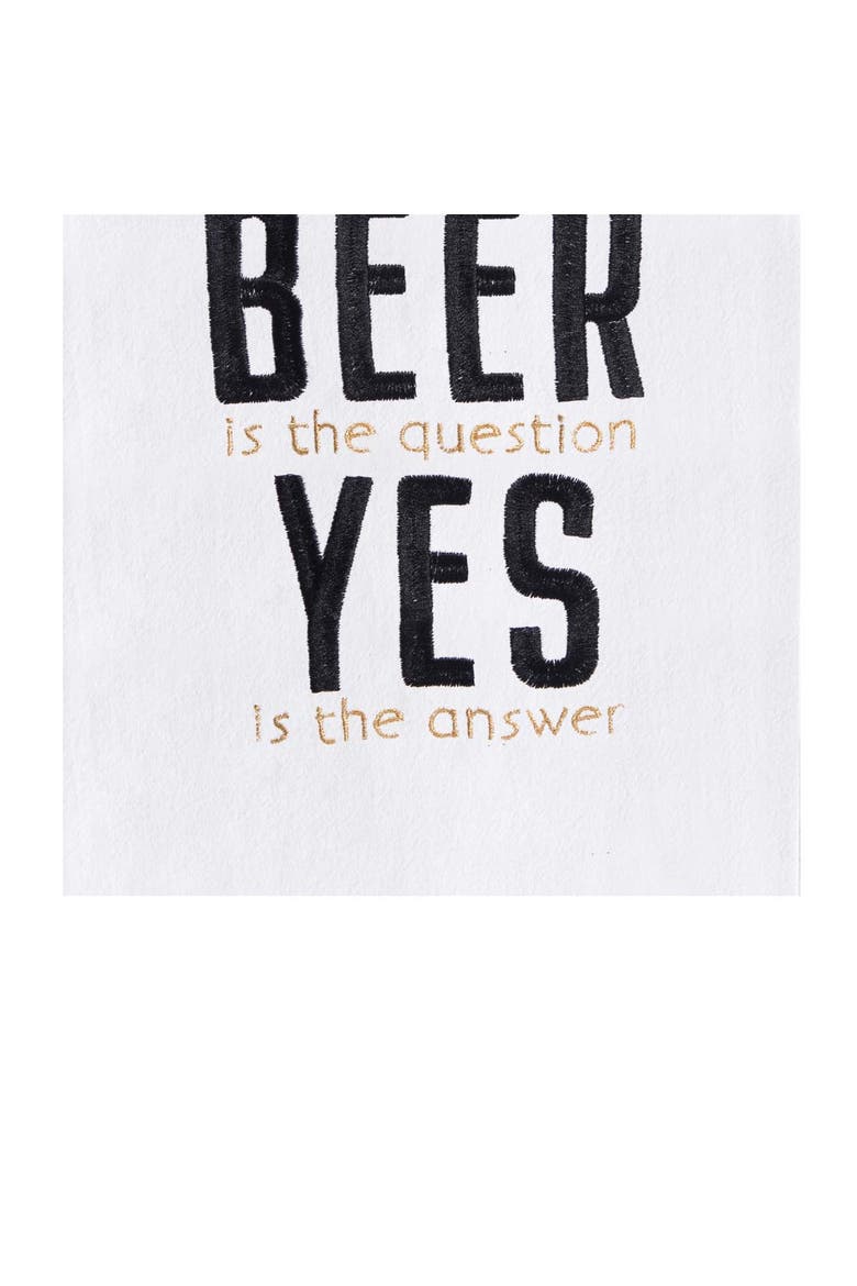 Is The Answer Dishtowel, Alternate, color, Yellow