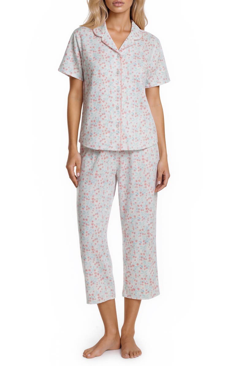Flora By Flora Nikrooz Gabbie Pajamas, Main, color, Ivory