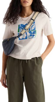 Seasalt Cornwall Copseland Organic Cotton Graphic T-Shirt