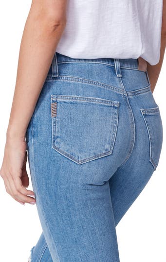 Sarah High Waist Ripped Skinny Jeans