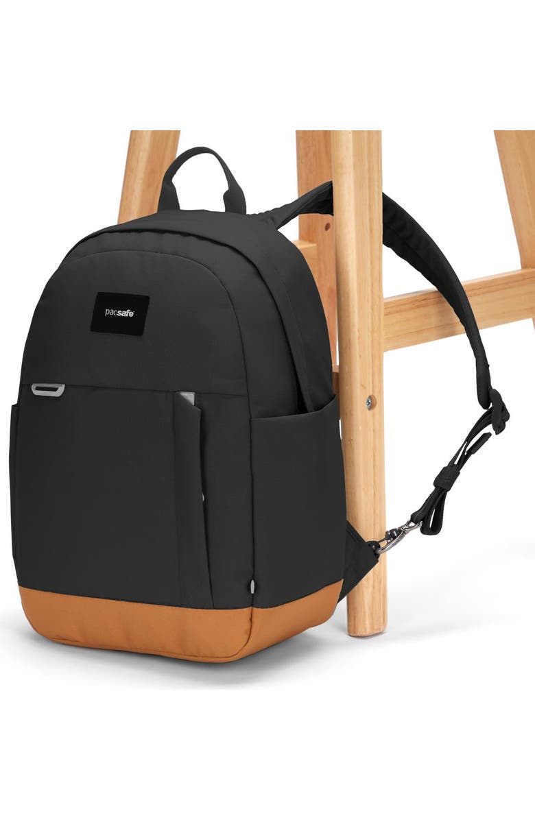 PACSAFE GO 15L Anti Theft Backpack, Alternate, color, Jet Black
