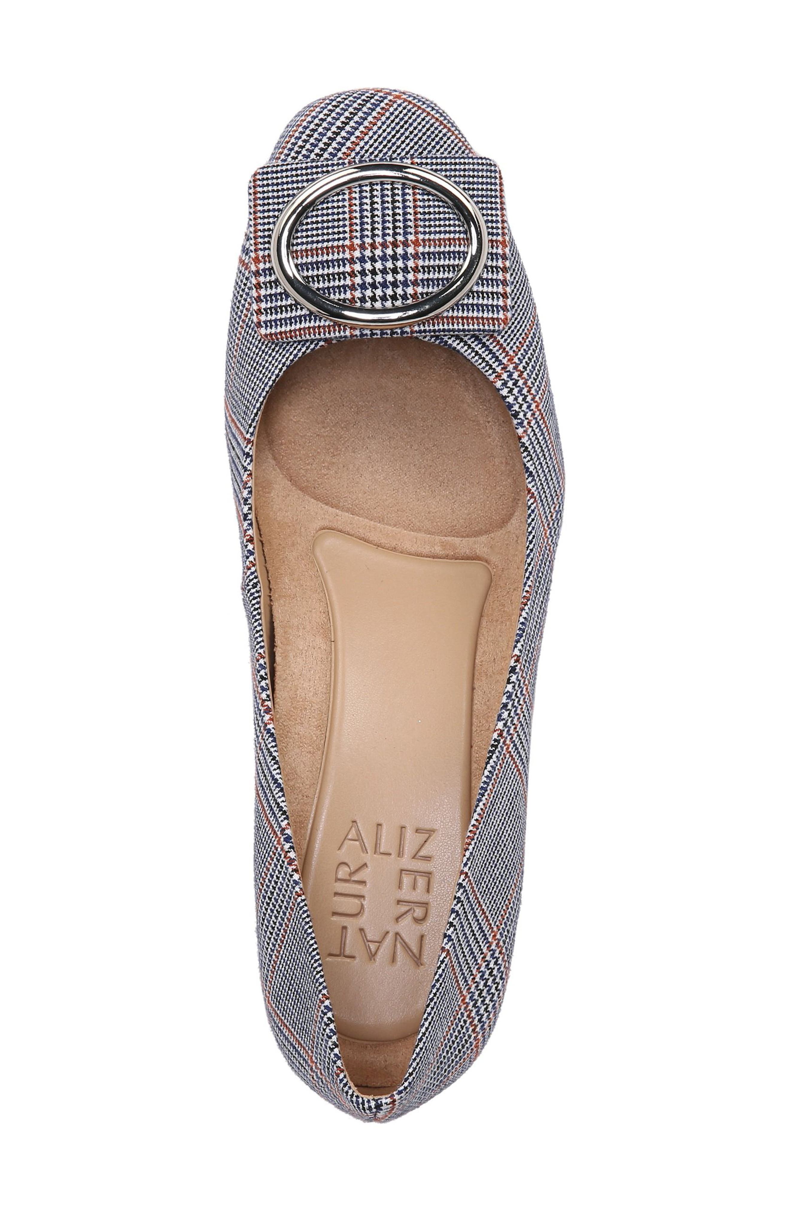 Wright Pump, Alternate, color, PLAID FABRIC