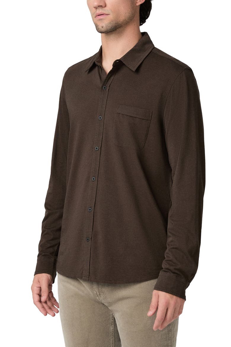 Cosgrove Long Sleeve Button Up Shirt, Alternate, color, DARK AGAR