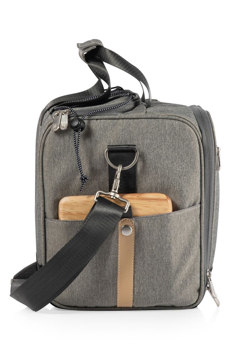 Picnic Time Malibu PT Frontier Edition Cooler Picnic Basket, Alternate, color, Grey