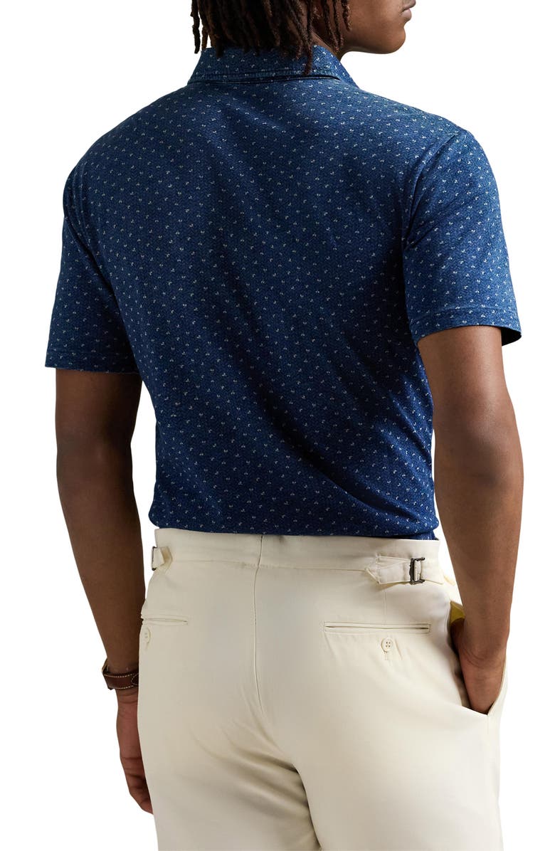 Polo Ralph Lauren Classic Fit Indigo Jersey Polo, Alternate, color, 