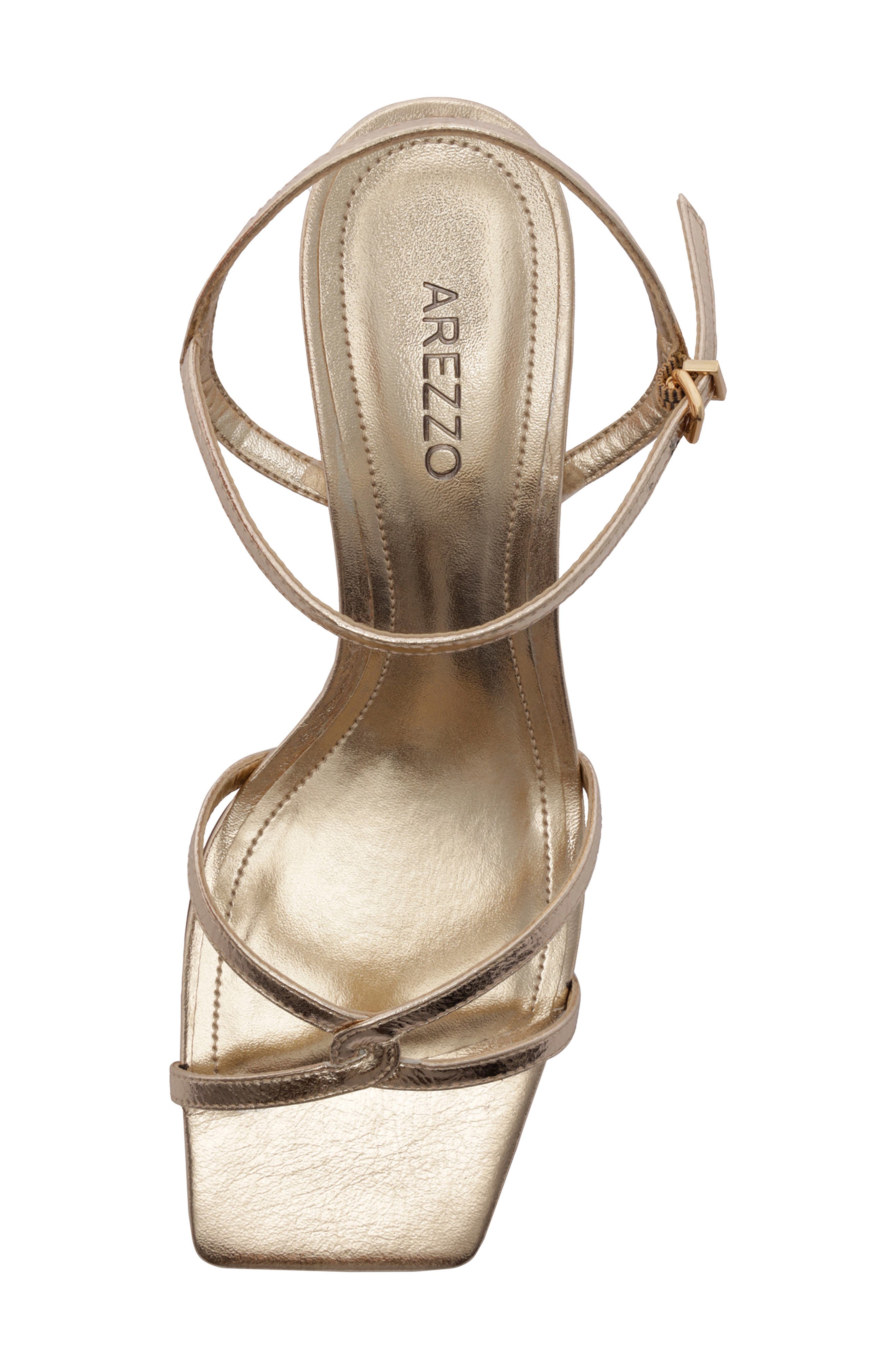 Arezzo Birdie Sandal, Alternate, color, Platino