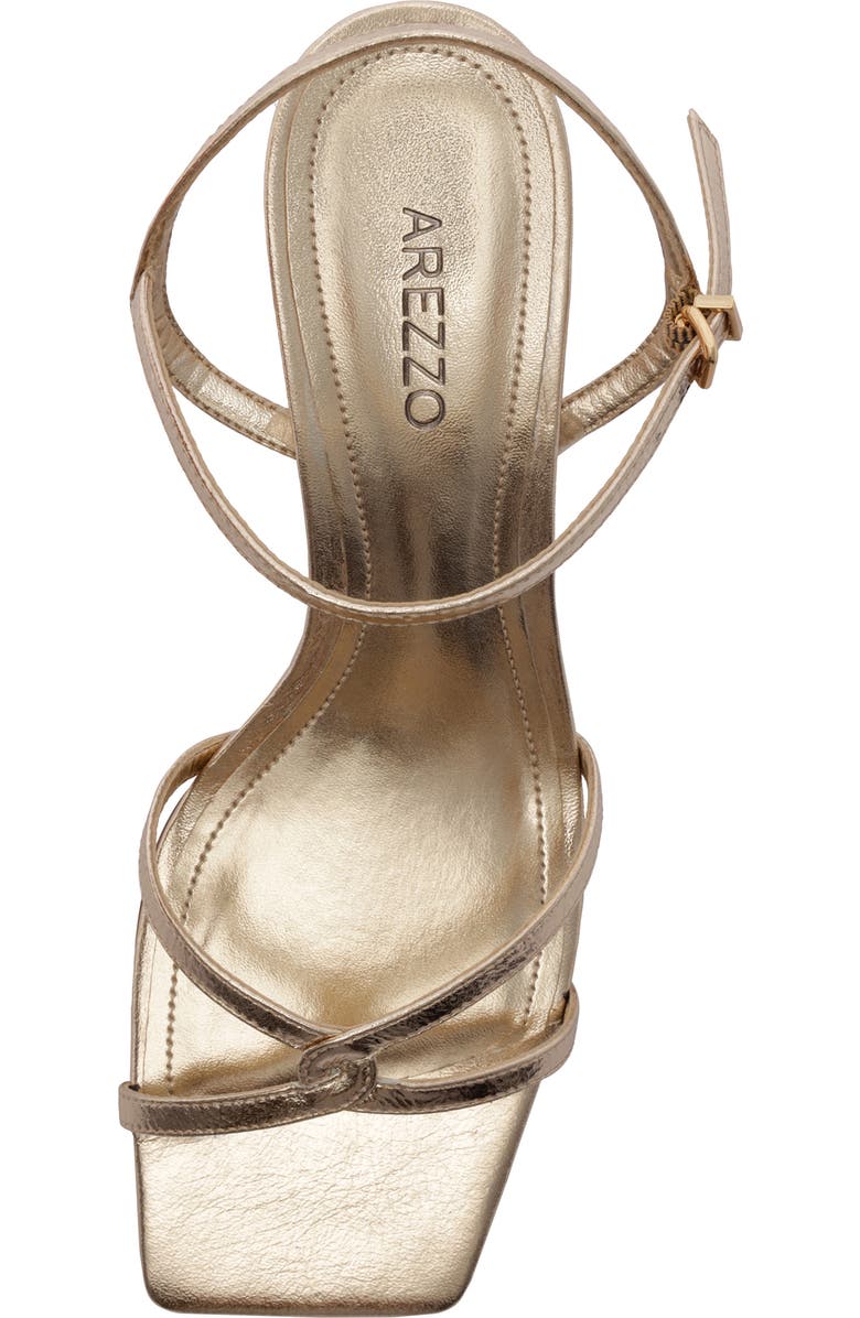 Arezzo Birdie Sandal, Alternate, color, Platino