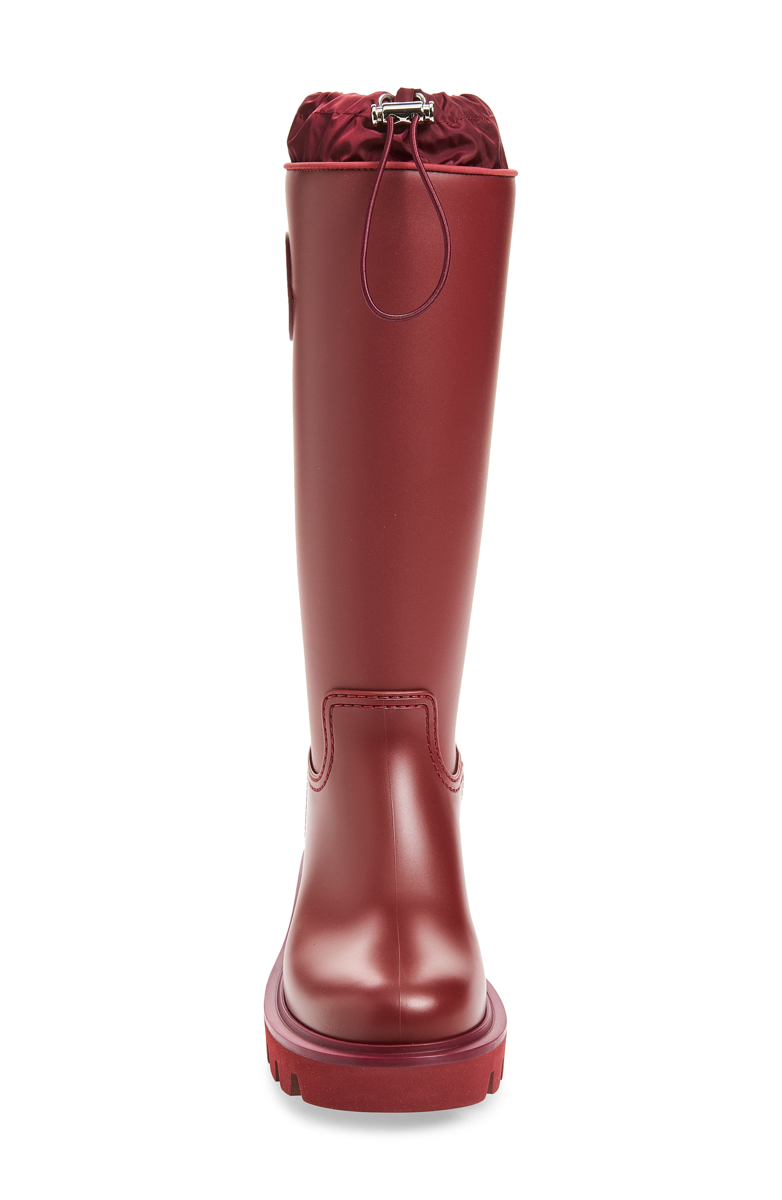Kickstream Knee High Rain Boot, Alternate, color, BURNT RUSSET