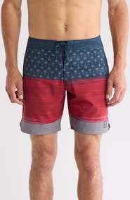 TravisMathew Palm Tree Fun Board Shorts