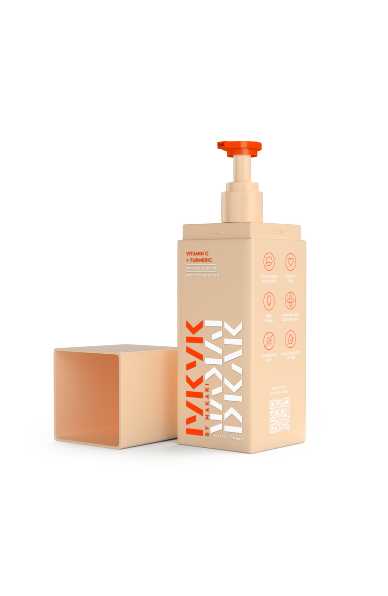 Makari de Suisse Vitamin C + Turmeric Body Toning Cream, Main, color, NO COLOR